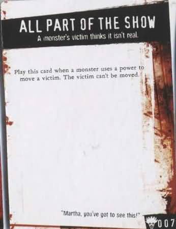 All Part of the Show PT007 Freakshow HorrorClix All Part of the Show PT007 Freakshow HorrorClix