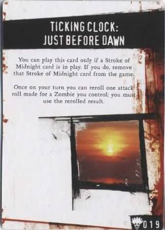 Ticking Clock Just Before Dawn PT019 Freakshow HorrorClix Ticking Clock Just Before Dawn PT019 Freakshow HorrorClix