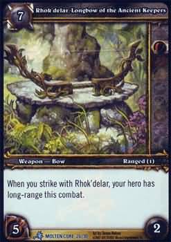 Rhok delar Longbow of the Ancient Keepers Molten Core 26 30 Rare Rhok delar Longbow of the Ancient Keepers Molten Core 26 30 Rare