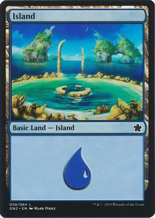 Island 058 064 Magic Game Night 2019 Box Set Singles Island 058 064 Magic Game Night 2019 Box Set Singles