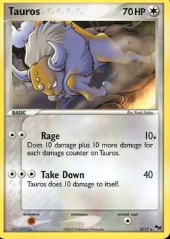 Tauros 5 17 Rare Tauros 5 17 Rare