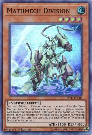 Mathmech Division MYFI EN006 Super Rare 1st Edition Mystic Fighters Singles Mathmech Division MYFI EN006 Super Rare 1st Edition Mystic Fighters Singles