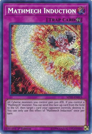 Mathmech Induction MYFI EN013 Secret Rare 1st Edition Mystic Fighters Singles Mathmech Induction MYFI EN013 Secret Rare 1st Edition Mystic Fighters Singles