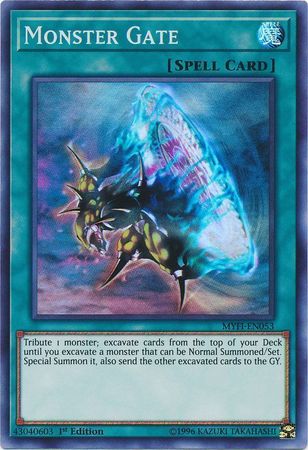 Monster Gate MYFI EN053 Super Rare 1st Edition Mystic Fighters Singles Monster Gate MYFI EN053 Super Rare 1st Edition Mystic Fighters Singles