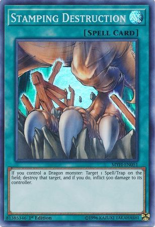 Stamping Destruction MYFI EN051 Super Rare 1st Edition Mystic Fighters Singles Stamping Destruction MYFI EN051 Super Rare 1st Edition Mystic Fighters Singles