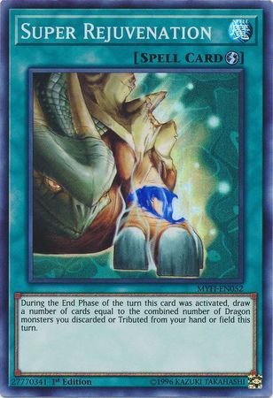 Super Rejuvenation MYFI EN052 Super Rare 1st Edition Mystic Fighters Singles Super Rejuvenation MYFI EN052 Super Rare 1st Edition Mystic Fighters Singles