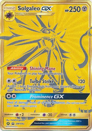 Solgaleo GX - SM104a - Promo