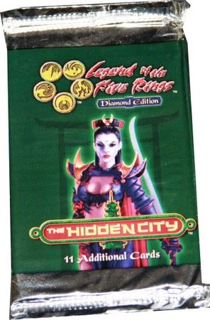 The Hidden City Booster Pack L5R Legend of the Five Rings L5R Sealed Product The Hidden City Booster Pack L5R Legend of the Five Rings L5R Sealed Product