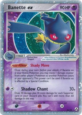 Banette Pokemon Card Value