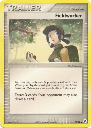 Fieldworker 73 92 Uncommon Ex Legend Maker Singles Fieldworker 73 92 Uncommon Ex Legend Maker Singles