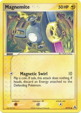 Magnemite 59 92 Common Ex Legend Maker Singles Magnemite 59 92 Common Ex Legend Maker Singles