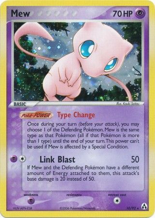 Mew (10/92) [EX: Legend Maker]