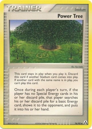 Power Tree 76 92 Uncommon Ex Legend Maker Singles Power Tree 76 92 Uncommon Ex Legend Maker Singles