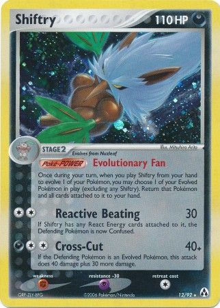Shiftry 12 92 Holo Rare Ex Legend Maker Singles Shiftry 12 92 Holo Rare Ex Legend Maker Singles