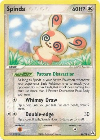 Spinda 26 92 Rare Ex Legend Maker Singles Spinda 26 92 Rare Ex Legend Maker Singles