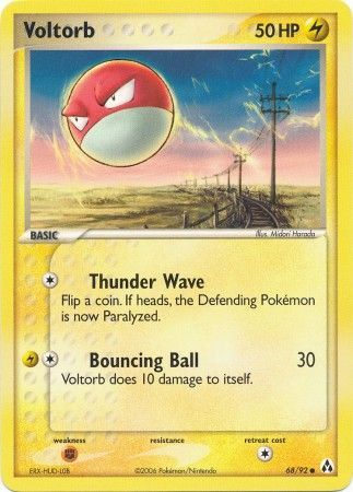 Voltorb (69/82) [Team Rocket 1st Edition]