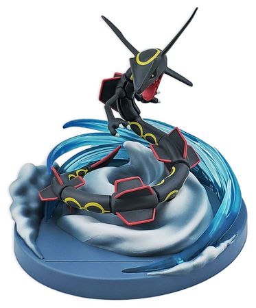 Rayquaza Figure from Hidden Fates Ultra Premium Collection Rayquaza Card Holder 