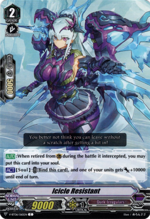 Icicle Resistant V BT06 065EN Common C V Booster Set 6 Phantasmal Steed VGE V BT06 Icicle Resistant V BT06 065EN Common C V Booster Set 6 Phantasmal Steed VGE V BT06