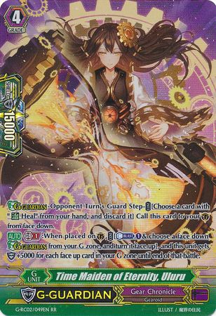 Time Maiden of Eternity Uluru G RC02 049EN Double Rare RR G Revival Collection Vol 2 G RC02 Time Maiden of Eternity Uluru G RC02 049EN Double Rare RR G Revival Collection Vol 2 G RC02