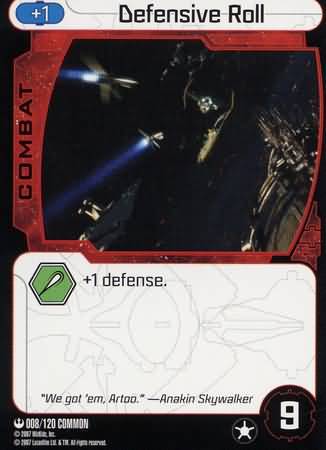 Defensive Roll 008 Star Wars Pocketmodel Star Wars Pocketmodel Set 1 Singles Defensive Roll 008 Star Wars Pocketmodel Star Wars Pocketmodel Set 1 Singles