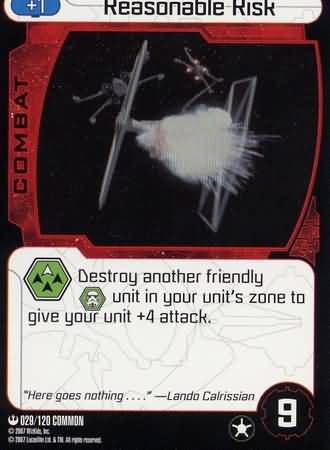 Reasonable Risk 029 Star Wars Pocketmodel Star Wars Pocketmodel Set 1 Singles Reasonable Risk 029 Star Wars Pocketmodel Star Wars Pocketmodel Set 1 Singles