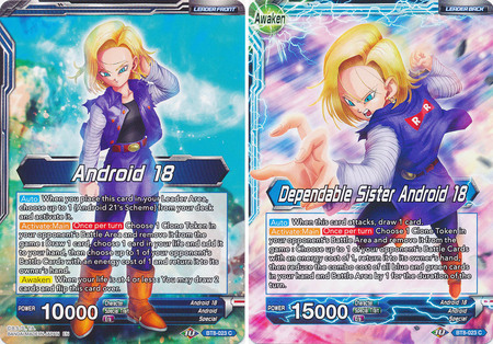 Android 18 Dependable Sister Android 18 BT8 023 Common Malicious Machinations Singles Android 18 Dependable Sister Android 18 BT8 023 Common Malicious Machinations Singles