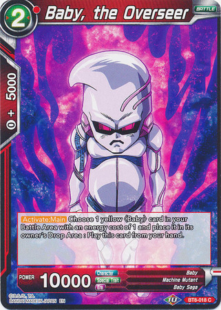 Baby the Overseer BT8 018 Common Malicious Machinations Singles Baby the Overseer BT8 018 Common Malicious Machinations Singles