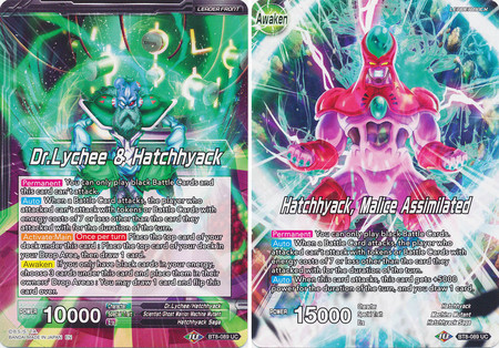 Dr Lychee Hatchhyack Hatchhyack Malice Assimilated BT8 089 Uncommon Malicious Machinations Singles Dr Lychee Hatchhyack Hatchhyack Malice Assimilated BT8 089 Uncommon Malicious Machinations Singles
