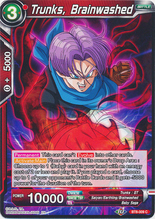 Trunks Brainwashed BT8 009 Common Malicious Machinations Singles Trunks Brainwashed BT8 009 Common Malicious Machinations Singles