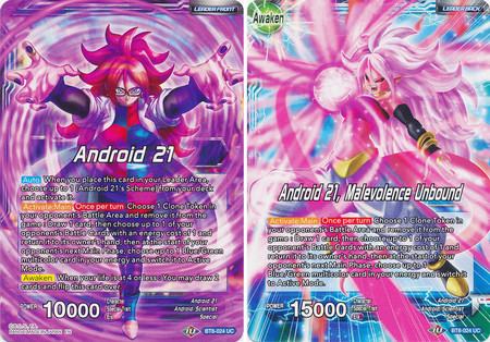 Android 21 Android 21 Malevolence Unbound BT8 024 Uncommon Malicious Machinations Singles Android 21 Android 21 Malevolence Unbound BT8 024 Uncommon Malicious Machinations Singles