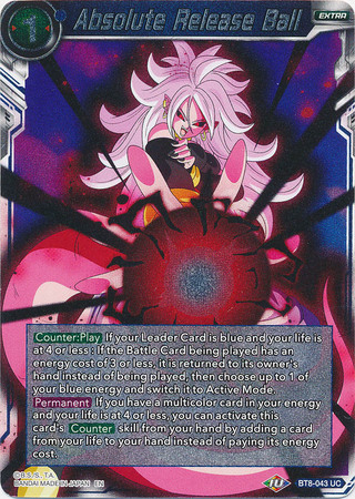 Absolute Release Ball BT8 043 Foil Uncommon Malicious Machinations Foil Singles Absolute Release Ball BT8 043 Foil Uncommon Malicious Machinations Foil Singles