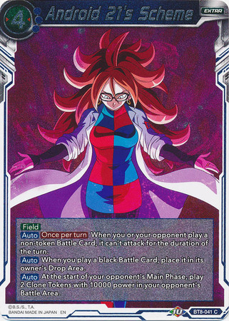 Android 21 s Scheme BT8 041 Foil Common Malicious Machinations Foil Singles Android 21 s Scheme BT8 041 Foil Common Malicious Machinations Foil Singles