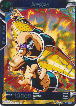 Nappa BT8 036 Foil Common Nappa BT8 036 Foil Common