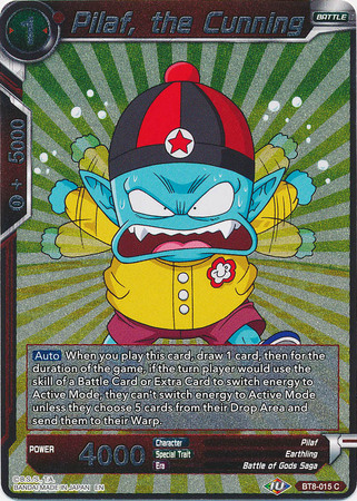 Pilaf the Cunning BT8 015 Foil Common Pilaf the Cunning BT8 015 Foil Common