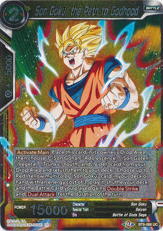 Son Goku the Path to Godhood BT8 068 Foil Uncommon Son Goku the Path to Godhood BT8 068 Foil Uncommon