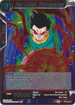 Son Goten Brainwashed BT8 008 Foil Common Son Goten Brainwashed BT8 008 Foil Common