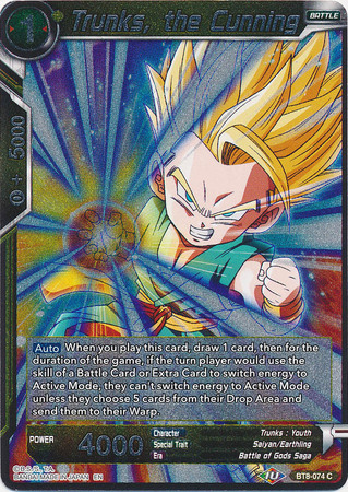 Trunks the Cunning BT8 074 Foil Common Malicious Machinations Foil Singles Trunks the Cunning BT8 074 Foil Common Malicious Machinations Foil Singles