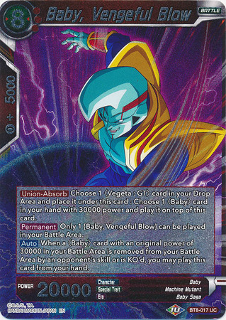 Baby Vengeful Blow BT8 017 Foil Uncommon Malicious Machinations Foil Singles Baby Vengeful Blow BT8 017 Foil Uncommon Malicious Machinations Foil Singles