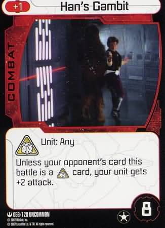 Han s Gambit 056 Star Wars Pocketmodel Star Wars Pocketmodel Set 1 Singles Han s Gambit 056 Star Wars Pocketmodel Star Wars Pocketmodel Set 1 Singles