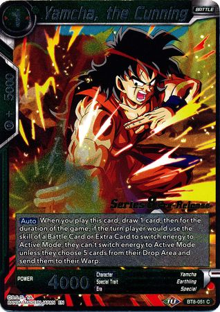 Yamcha the Cunning BT8 051 Pre Release Promo Dragon Ball Super Pre Release Promos Yamcha the Cunning BT8 051 Pre Release Promo Dragon Ball Super Pre Release Promos