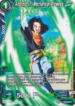 Android 17 Mechanical Prowess XD2 02 Expert Deck Android Duality Expert Deck Android 17 Mechanical Prowess XD2 02 Expert Deck Android Duality Expert Deck