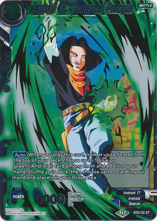 Android 17 Mechanical Prowess XD2 02 Foil Expert Deck Android Duality Expert Deck Android 17 Mechanical Prowess XD2 02 Foil Expert Deck Android Duality Expert Deck