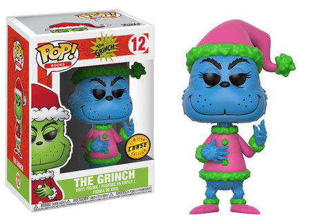 The Grinch Blue 12 POP Vinyl Figure Chase Dr Seuss The Grinch Blue 12 POP Vinyl Figure Chase Dr Seuss