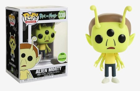 Alien Morty 338 POP Vinyl Figure 2018 Spring Convention Alien Morty 338 POP Vinyl Figure 2018 Spring Convention