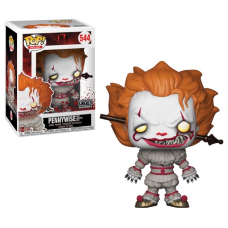 Pennywise with Wrought Iron 544 POP Vinyl Figure FYE IT Pennywise with Wrought Iron 544 POP Vinyl Figure FYE IT