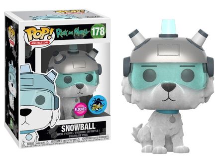 Snowball Flocked 178 POP Vinyl Figure LA Comic Con Snowball Flocked 178 POP Vinyl Figure LA Comic Con