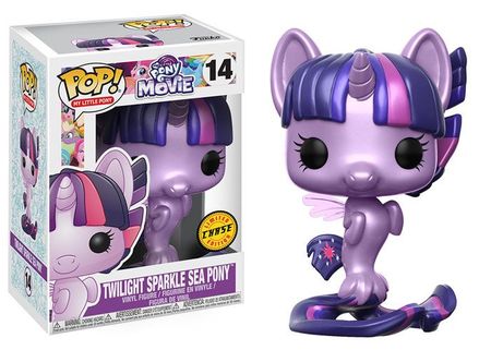 Twilight Sparkle Sea Pony Metallic 14 POP Vinyl Figure Chase My Little Pony The Movie Twilight Sparkle Sea Pony Metallic 14 POP Vinyl Figure Chase My Little Pony The Movie