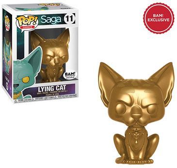Lying Cat Gold 11 POP Vinyl Figure BAM Exclusive Saga Lying Cat Gold 11 POP Vinyl Figure BAM Exclusive Saga