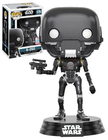 K 2SO w Blaster 179 POP Vinyl Figure 2017 Fall Convention Rogue One K 2SO w Blaster 179 POP Vinyl Figure 2017 Fall Convention Rogue One