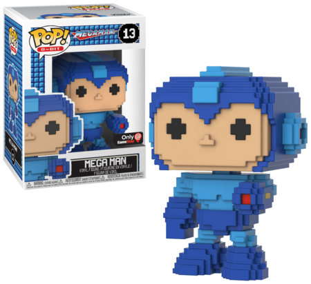 Mega Man 13 POP Vinyl Figure GameStop Megaman Mega Man 13 POP Vinyl Figure GameStop Megaman
